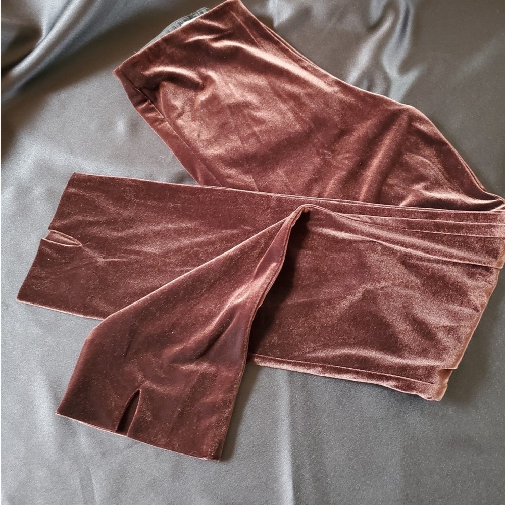 Sara Campbell velvet pants Size XS